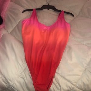 Hollister XL ombré one piece swim